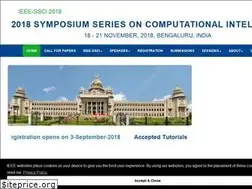 Sites similar to ieee-ssci2018.org