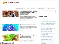 Sites similar to ief-usfeu.ru