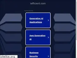 Sites similar to iefficient.com