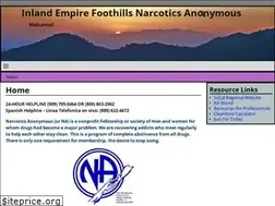 Sites similar to iefoothillsna.org