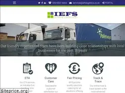 Sites similar to iefslogistics.co.uk