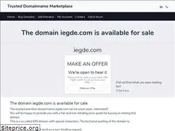 Sites similar to iegde.com