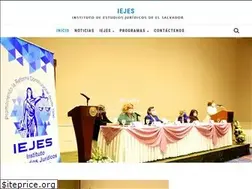 Sites similar to iejes.org.sv