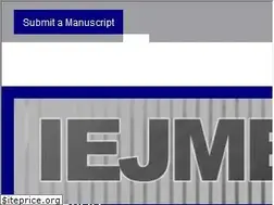 Sites similar to iejme.com