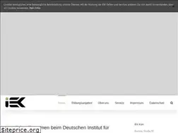Sites similar to iek-koeln.de
