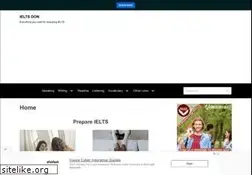 Sites similar to ieltsdon.com