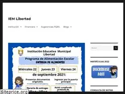Sites similar to iemlibertad.edu.co