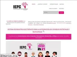 Sites similar to iepc-chiapas.org.mx