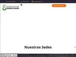 Sites similar to iepedroneldurango.edu.co