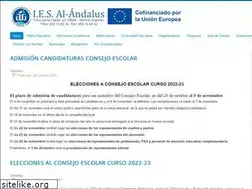 Sites similar to iesalandalus.org
