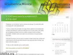Sites similar to iesalbericiamusica.wordpress.com