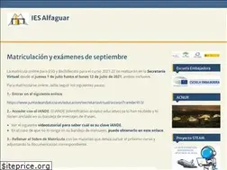 Sites similar to iesalfaguar.es