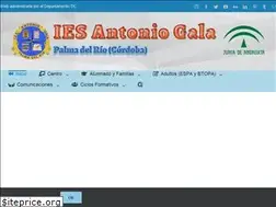 Sites similar to iesantoniogala.es