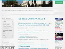 Sites similar to iesblascabrerafelipe.es