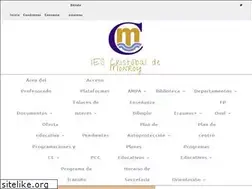 Sites similar to iescristobaldemonroy.es