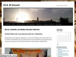 Sites similar to ieselcoronil.es