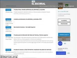 Sites similar to ieselescorial.org