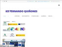 Sites similar to iesfernandoquinones.com