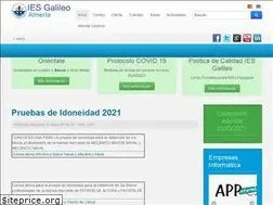 Sites similar to iesgalileoalmeria.eu