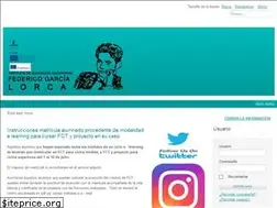 Sites similar to iesgarcialorca.net