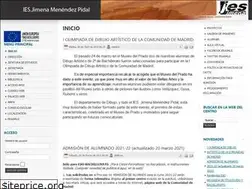 Sites similar to iesjimenamenendezpidal.org