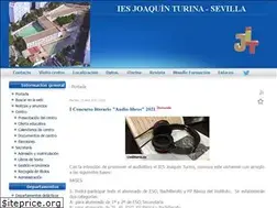 Sites similar to iesjoaquinturina.es