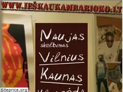 Sites similar to ieskaukambarioko.lt