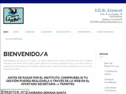 Sites similar to ieslitoral.es