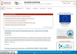 Sites similar to iesmarenostrum.com