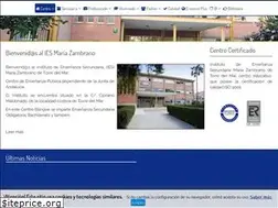 Sites similar to iesmariazambrano.org