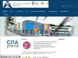 Sites similar to iesmesaylopez.com