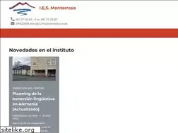 Sites similar to iesmonterroso.org