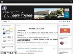 Sites similar to iespadrepoveda.com