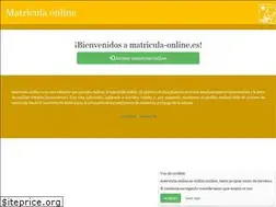Sites similar to iesriogallego.matricula-online.es