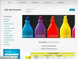 Sites similar to iessanfernando.es
