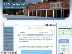 Sites similar to iessierrasur.es
