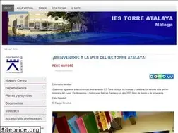 Sites similar to iestorreatalaya.com