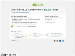 Sites similar to if.od.ua