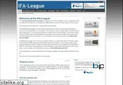 Sites similar to ifa-league.de