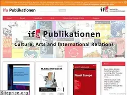 Sites similar to ifa-publikationen.de