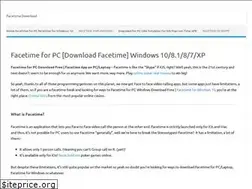 Sites similar to ifacetimeforpc.org