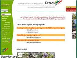 Sites similar to ifag-berlin.de