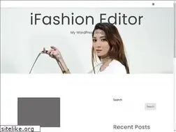Sites similar to ifashioneditor.com