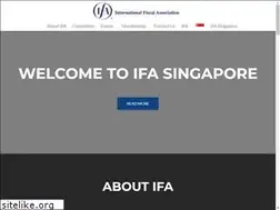 Sites similar to ifasingapore.org