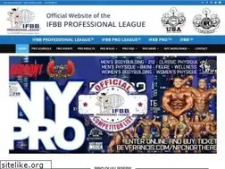 Sites similar to ifbbpro.com