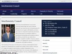 Sites similar to ifc.olemiss.edu