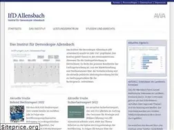 Sites similar to ifd-allensbach.de