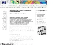 Sites similar to ife-ansys.de