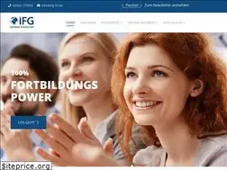 Sites similar to ifg-fortbildung.de