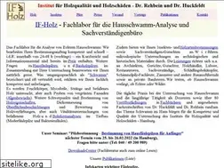 Sites similar to ifholz.de